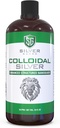 Forstærket kolloid sølv væske immunforsvar supplement - 30ppm Pure & Natural Structured Silver Water - Økologisk kolloid sølv løsning - 16 oz flaske (1 pakke)