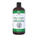 Forstærket kolloid sølv væske immunforsvar supplement - 30ppm Pure & Natural Structured Silver Water - Økologisk kolloid sølv løsning - 16 oz flaske (1 pakke)