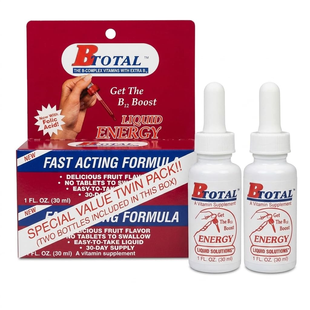B-Total løsning - Sublingual B Vitamin - Twin Pak