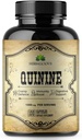 HERBALICIOUS Quinine Capsules - Cinchona Officinalis Bark Herbal Supplement for muskel, krampe forsvar og samlet fordøjelsessundhed - All- Natural Quinine Sulfate Pills, 500mg per kapsel, 100 tabletter