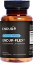 ENDUR- FLEX, Glucosamin Chondroitin Fælles supporttillæg til at hjælpe med at bevare din aktive mobilitet, Gluten Free, 500mg / 200mg (200 tabletter)