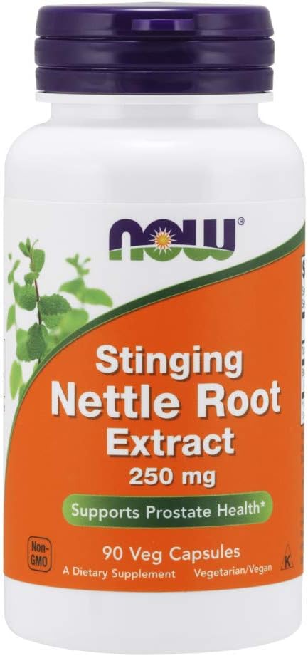 Now Nettle Root Extract 250 mg, 90 Veg kapsler