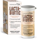 Legendairy Milk Lacta-Biotic Breastfeeding Probiotic | Lactation Supplements | Breast and Gut Health for Mom and Infant Immune Health for Baby | Daily Supplement for Healthy Lactation | 30 Count