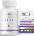 BIOLABS PRO Natural Vitex Chasteberry Supplement for Kvinder - Pure Chaste Tree Berry Extract 500mg, Maksimal styrke Formulering, Veganske kapsler, Understøtter Hormonal Balance - (60 Caps - 2 - Måned Supply)