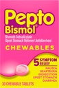 Pepto Bismol Pepto- Bismol tyggetabletter, 30 ct