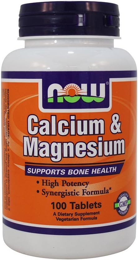NU Calcium / Magnesium 1000 / 500 mg, 100 tabletter (pakning med 3)