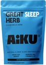 Great Sleep Herb Budding124; for Renseful Sleep & Relaxation Budding124; Kamillete med GABA, Magnesium & 5- HTP Budding124; Premium Herbal Sleep Support Budding124; USA Made - 15 Tea Tasker (15 dages forsyning)