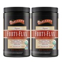 Barlean 's Forti- Flax Organic Flaxseed, Ground Hel Raw Seeds, Omega-3 tillæg med lignan og kostfibre, Bulk Ground Flax Seed, 16 oz, 2 Pack