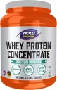 Now Foods Sports Nutrition, Whey Protein Koncentrat, 24 g Med BCAA, Unflavored Powder, 1,5 - Pound