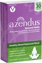 Azendus SAM- e Mood Support 200mg, 30 Greve, samme butandisulfonat Fiber Enteric Coated Tablets