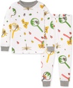Burt 's Bees Baby Boys' 2- Piece Long Sleeve Tee og Bucks Organic Cotton Pajama Set