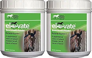 Kentucky Performance Products 2 Pakke med Elevate Maintenance Power, 2 Pounds each, Natural Vitamin E Horse Supplement