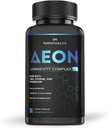 AEON Liposomal NAD + Longevity Complex, with NAD +, NR, Resveratrol, Quercetin, Fisetin, L Theanine, TMG, EGCG, Spermidine, Astragalus, Anti- Aging Supplement, Vegan, 60 Kapsler