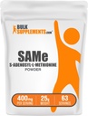 BulkSupplements.com Samme pulver - S- Adenosyl- L- methionin, SAM- e Supplement - for fælles sundhed, Gluten Free - SAM- e 400mg per servering, 25g (0,88 oz) (pakning med 1)