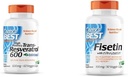 Doctor 's BEST Trans- Resveratrol 600 mg 60 Count & Fisetin med Novustein 100 mg 30 Count