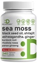 DEAL SUPPLEMENT Irish Sea Moss 7000mg Per Serving, 240 Veggie Kapsler - 14 Superfood Complex - 3000mg Black Seed Oil, 2000mg Ashwagandha, 600mg Ginger