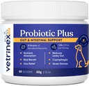 Probiotika - Coprophagia Behandling for hunde - Stop og forhindre hund fra spise Poop - Ingen afføring spise, deterrent og forebyggelse - Probiotika pulver til katte, hunde og hvalpe