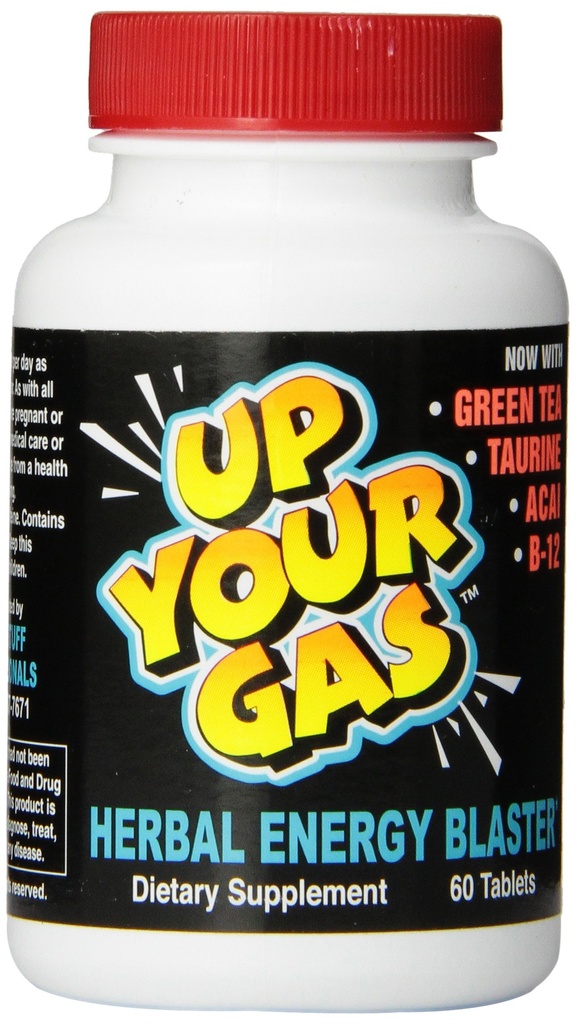 Op din gas herbal energi blaster tabletter, 60 greve