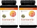 Youtory Turmeric Extra Strength - 1000 mg - Understøtter muskel & fælles sundhed * - Indeholder bioenhancere, Curcuminoids & planteekstrakter - USP Verified - 180 Vegetariske kapsler, 2 Pack (180-dages forsyning)