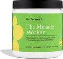 Mirakel Worker Magnesium Glycinate pulver til søvn - Chelated Magnesium Drink Powder supplement hjælper med at reducere stress & regelmæssighed, mens du letter muskelkramper med Strawberry Flavor - 30 Servere