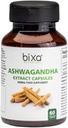 bixa BOTANITIC Ashwagandha Extract (Witania Somnifera Root) - 124; Indian Ginsen- Best Re- Energizer & Immunity Booster - 124; Urtetilskud. (60 Tæl (pakning med 1))