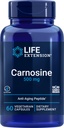 Life Extension Carnosin, sund aldring, Motion Inddrivelse, Glutenfri, Non- GMO, Vegetar, 60 Kapsler