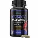 Horny Geat Weed Extra Strength - med Maca, L- arginin, Ginseng - Boost Desire, Performance, Stamina, Energi, Non- GMO Formel, 60 kapsler