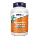 Now Foods Supplements, Magnesium Glycinate 100 mg, Meget Absorberet Form, 180 tabletter