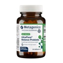 Metagenics UltraFlora Balance Probiotisk - Shelf- Stable Daily Gut Health Supplement for fordøjelse og immunforsvar * - Non- GMO & Gluten- Free - 30 kapsler