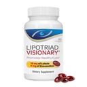 Lipotriad Visionary Eye Vitamin - 60 kapsler - Lutein og Zeaxanthin Kosttilskud med andre AREDS 2 ® Ingredienser til at understøtte Eye sundhed