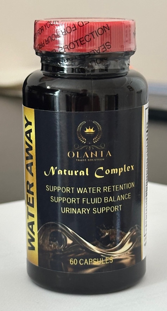 VAND AWAY PILLS - Premium Herbal Blend med mælk tidsel, gurkemeje, tærte Cherry - Premium vand retention og flushing - Immunsystemet booster - Herbal Diuretic Kosttilskud -1 Flaske