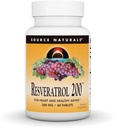 Source Naturals Resveratrol, for Heart and Sund Aging * 200 mg - 60 tabletter