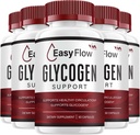 (5 Pack) EasyFlow Glycogen - Easy Flow Capsule Cleaner, EasyFlow Pills, Advanced Formel for Samlet Wellness, Easy Flow Glycogen Anmeldelser, 300 Kapsler