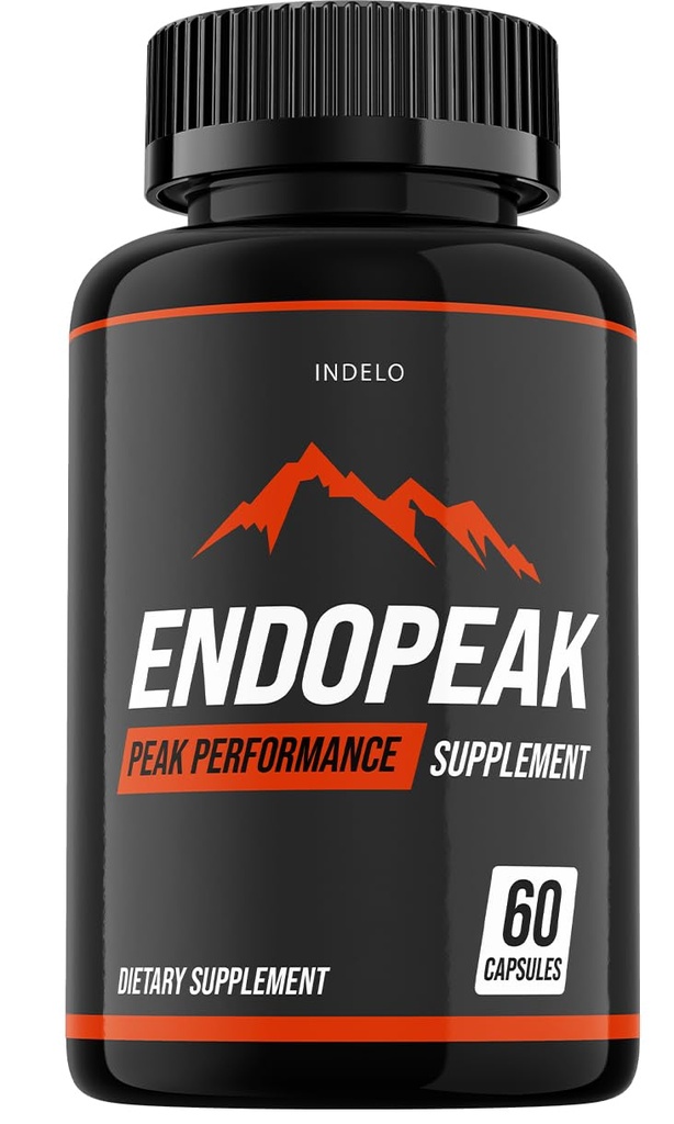 Endopeak for mænd, Endo Peak Advanced Performance Supplements, EndoPeak Performance 24, EndoPeek Anmeldelser (60 kapsler)