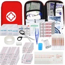 Bil Førstehjælp Kits 275Pcs Survival Gear Home Rejsestørrelse Lille nødsituation Kit Taktisk vandreture EVA Camping Essentials Backpack Sports Office Båd Hastighed