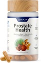 Snap Kosttilskud Prostata Health Supplement - Understøtter Mand Urinary Tract Sundhed, 90 Vegetariske Kapsler (30 Servere, 1 måned Tilgang)