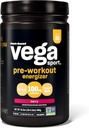 Vega Sport Energizer, Acai Berry, Pre Workout Powder for kvinder og mænd, Understøtter energi og fokus, Electrolytes, Vegan, Keto, Gluten Free, Dairy Free, Non GMO (25 Servere), 1.01 Pound (pakke med 1)