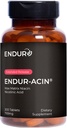 ENDUR- ACIN Niacin, Heart Health & Sund Cholesterol Balance Supplement, Extended Release for Optimal Absorption, Gluten Free, 750mg (200 tabletter)