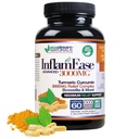 Inflammeease, dag eller nat brug - Gluten- Free, 60 Vegetariske kapsler (Packaging May Vary)