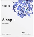 THORNE Sleep + Opløseligt supplement Disc - Kamille, L- Theanin og Melatonin til dyb, afslappende søvn - 15 Serveringer