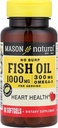 Fiskeolie 1000 Mg Ingen Burp Softgel, Af Mason Vitaminer - 90 Ea