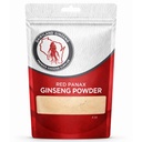 Rød Panax Ginseng pulver med naturlige Ginsenosider (4 oz) - Understøtter sund energi, Vitality, Mood og mere, Koreansk Panax Ginseng Root pulver til smoothies, kaffe eller drikkevarer (1 pakke)