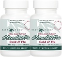 EAST PARK d- Lenolate Plus Cold & Flu Homøopatisk Remedy for voksne & Kids Note 124; Immunsystemet Booster med Olive Leaf Extract, Neem Leaf Extract & Echinacea