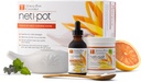 Himalayan Chandra Neti Pot Komplet Sinus Cleansing System Starter Kit