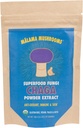 Chaga Extract Powder by Malama, Organic Fruiting Body Chaga Mushroom Powder, Superfood Adaptogen, Understøtter immunsystem, Hud Sundhed, og Træthed, 100 Servere