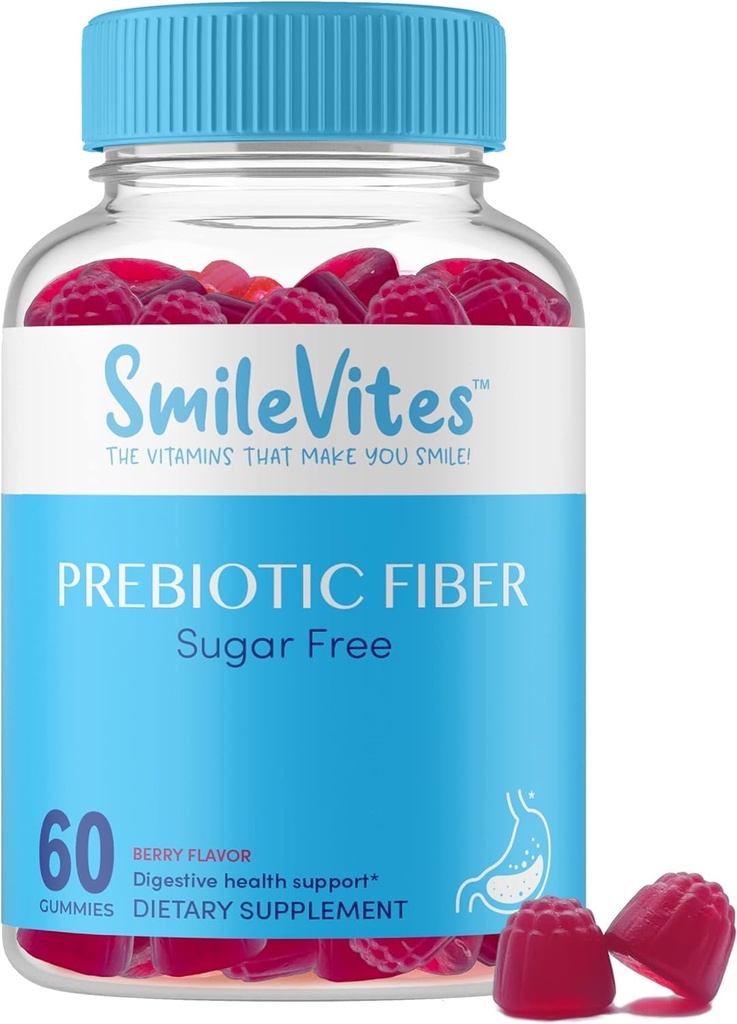 Prebiotic Fiber Gummies for fordøjelsesmæssige sundhed