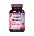 Bluebonnet Nutrition EarthSweet Melatonin 1 mg Hurtigvirkende hurtig opløsning Nighttime Afslapning & Restable Sleep Support - Sleep Aid - Gluten- Free, Vegan - Flavor - Chewable Tablets Hindbær