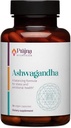 Dr. Chaudhary 's Prajna Ayurveda Ashwagandha er en balanceringsformel, der hjælper med at berolige sind og krop, Control Stress Cravings, Modulere Cortisol, Support Hormone Balance, Vegan, Gluten- Free, Organic