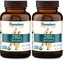 Himalaya Organic Lakrids, 120 Day Supply - Digestive Health Supplement for Opsat Mave, Lejlighedsvis Bloating and Heartburn - USDA Organic, Vegan, Non- GMO, Non- DGL, Gluten Free, 60 Caplets, 2 Pack
