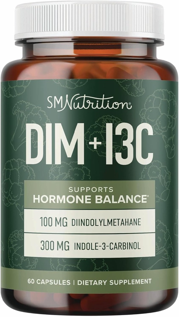DIM & Indol 3 Carbinol for Hormone Balance for kvinder og mænd